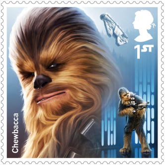 Comme à son habitude, la poste britannique offre des timbres à Star Wars