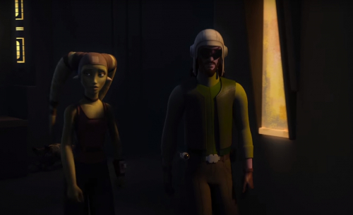 Un nouvel extrait de Star Wars Rebels explicite la romance entre Kanan et Hera