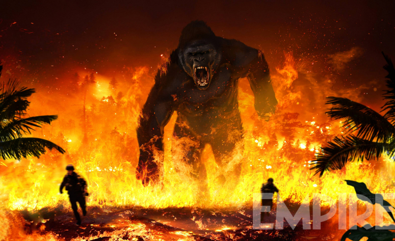 Un concept art furieux pour Kong : Skull Island