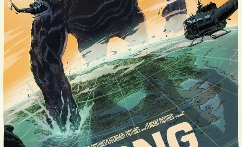 Une vidéo à 360° et un joli poster pour Kong : Skull Island