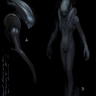 L'artiste Carlos Huante (Prometheus, Covenant) montre son Xénomorphe d'un film Alien avorté