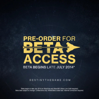 Destiny: la bêta disponible fin juillet pour les joueurs Xbox