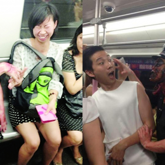 Les zombies ne sont pas les bienvenus dans le métro chinois