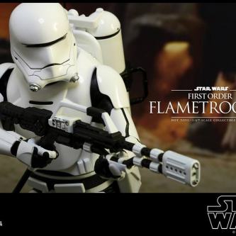 Les Flametroopers de The Force Awakens mettent le feu chez Hot Toys