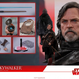 Star Wars : Luke s'offre une superbe Hot Toys version Les Derniers Jedi