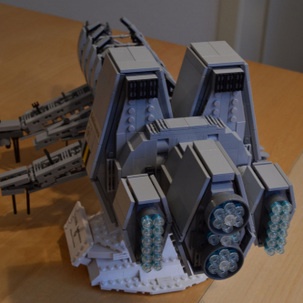 Un fan construit le vaisseau de Dead Space en Lego