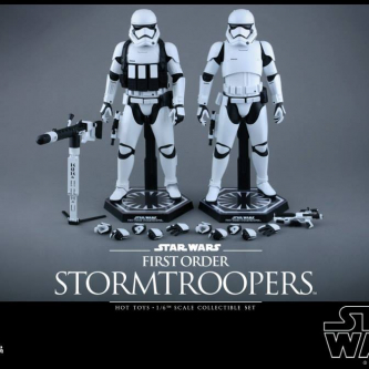 Hot Toys dévoile sa figurine Kylo Ren et celle du Heavy Gunner Stormtrooper