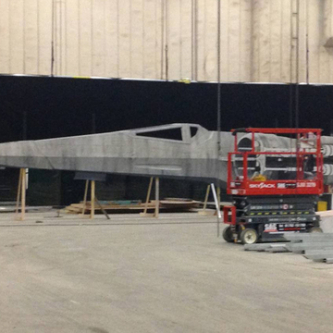 Des photos du Faucon Millenium en construction pour Star Wars VII