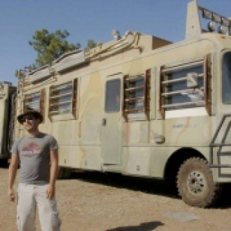Un fan de Jurassic Park restaure un des camping-cars du Monde Perdu