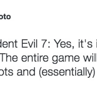 Resident Evil 7 est bel et bien en développement et sera présenté à l'E3