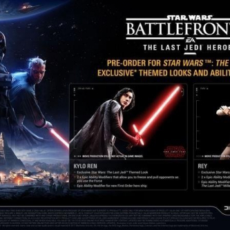 Battlefront II offre un nouvel aperçu de Rey et Kylo Ren dans Star Wars: The Last Jedi