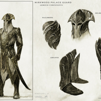 Des concept arts pour Le Hobbit : la Désolation de Smaug