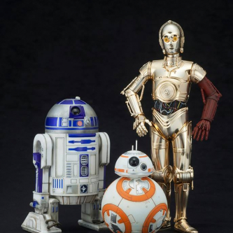 Les droïdes de The Force Awakens s'offrent des maquettes chez Kotobukiya