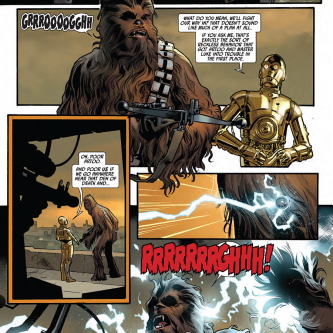 C3PO et Chewie font équipe pour la preview de Star Wars #11