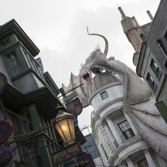 Des images du parc d'attraction Harry Potter en Floride