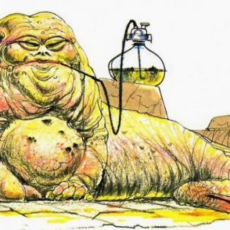 Voici à quoi aurait pu ressembler Jabba le Hutt dans le Retour du Jedi