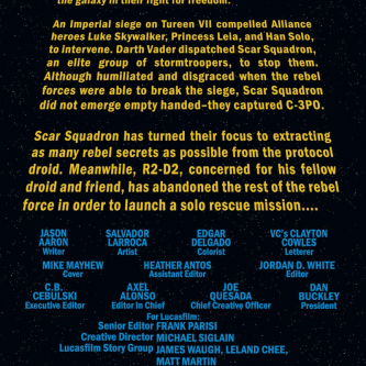 Star Wars #36, la preview avec des droïdes
