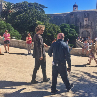 Cersei est arrivée sur le tournage de Game of Thrones