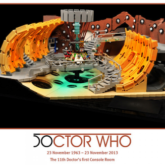 Un fan de Doctor Who recrée l'intérieur du TARDIS en Lego