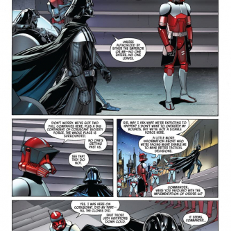 Dark Vador affronte Jocasta Nu dans une preview de Darth Vader #7