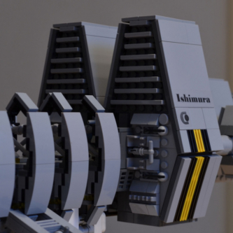 Un fan construit le vaisseau de Dead Space en Lego