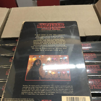 Stranger Things pourrait s'offrir une édition Blu-ray dans un packaging VHS