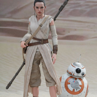 The Force Awakens : Hot Toys dévoile Rey et BB-8