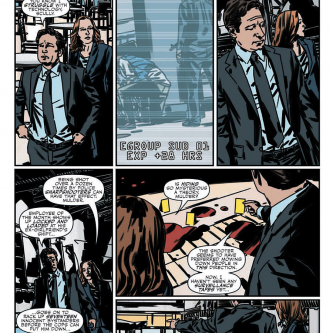 Une preview pour le nouveau comic-book The X-Files