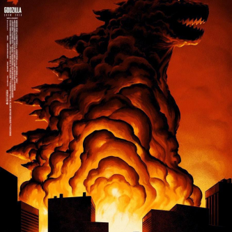 Un poster Mondo pour Godzilla 