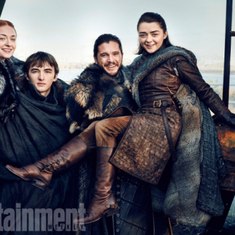 Game of Thrones s'offre une image de la famille Stark au complet