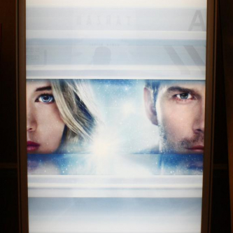 Des posters pour Passengers, la romance spatiale de Chris Pratt et Jennifer Lawrence