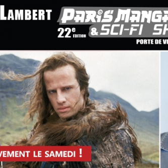 Christophe Lambert est l'invité de la prochaine édition de Paris Manga