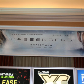 Des posters pour Passengers, la romance spatiale de Chris Pratt et Jennifer Lawrence