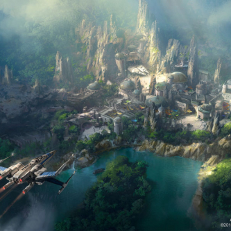 Un nouveau concept art pour le parc d'attractions Star Wars Land