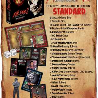 Soutenez le Kickstarter du jeu de plateau Evil Dead 2