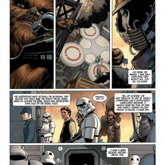 Star Wars #1, la preview lettrée