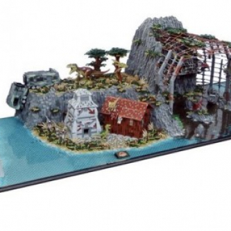 Quatre dioramas pour revivre la franchise Jurassic Park en Lego