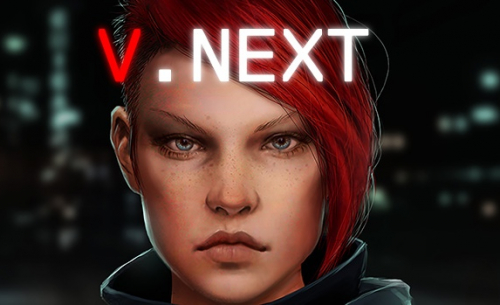 Découvrez V.Next, le jeu de plateforme 2D cyberpunk