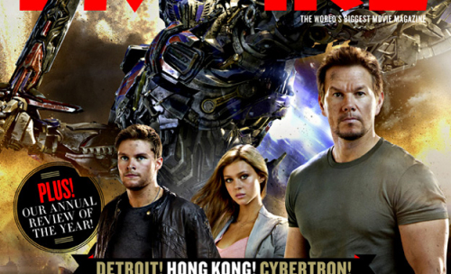 Transformers 4 en couverture d'Empire