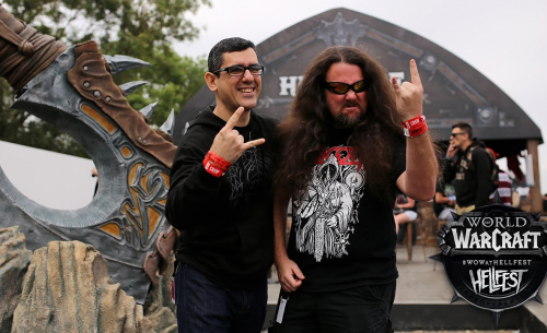Hellfest 2015 : l'interview vidéo de Samwise et de Luis Barriga
