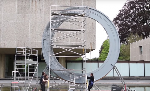 Une exposition belge s'offre une Stargate grandeur nature