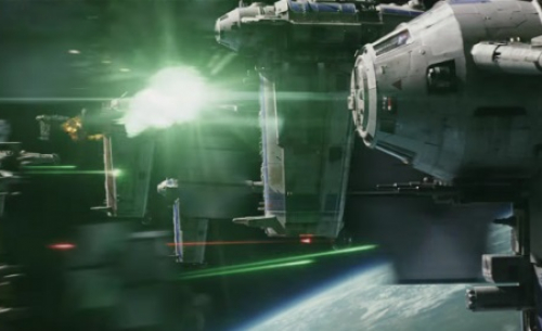 Star Wars : Les Derniers Jedi sera diffusé dans l'espace