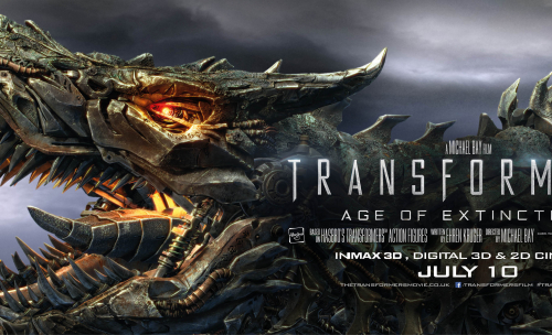 Une nouvelle bannière pour Transformers : L'Âge de l'Extinction
