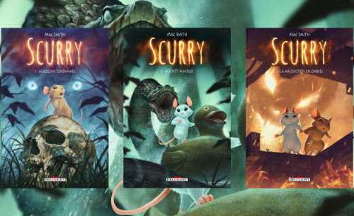 Scurry, une trilogie de post-apo avec… des souris !