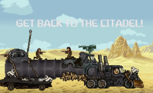 Mad Max : Fury Road est  toujours aussi "Shiny and Chrome" en 8 bits 