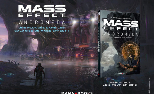 Mana Books annonce un superbe artbook consacré à Mass Effect Andromeda