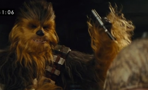Chewbacca démembre Unkar Plutt dans une scène coupée de The Force Awakens