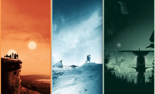 Matt Ferguson offre trois posters à la trilogie originale de Star Wars