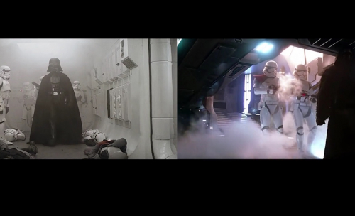 Un vidéo révèle l'étendue du miroir entre The Force Awakens et Un Nouvel Espoir