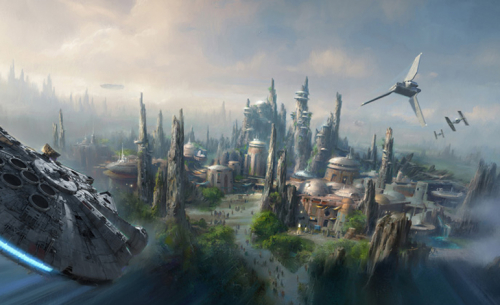 Bob Iger annonce le début de la construction de Star Wars Land